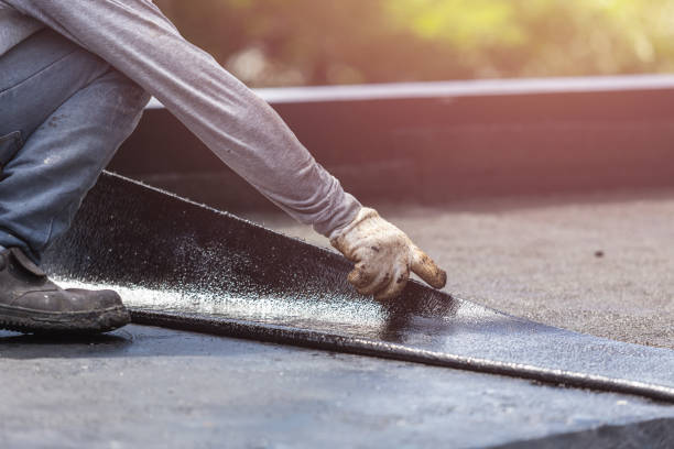 Professional Emergency Waterproofing technician working in Ludlow Falls, OH